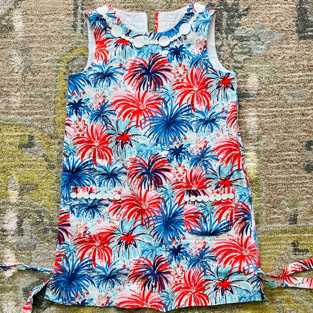 Lilly Pulitzer Fireworks Shift Dress